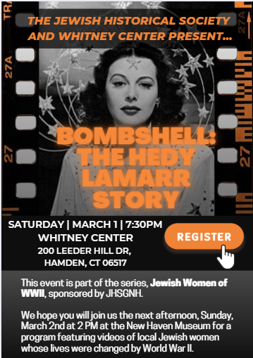 Bombshell: The Hedy Lamarr Story film screening